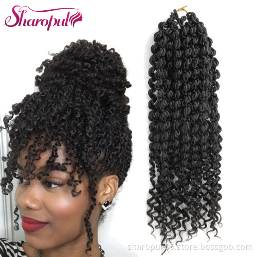 synthetic crochet Free tress hairstyle Senegalese Hair bomb twist
